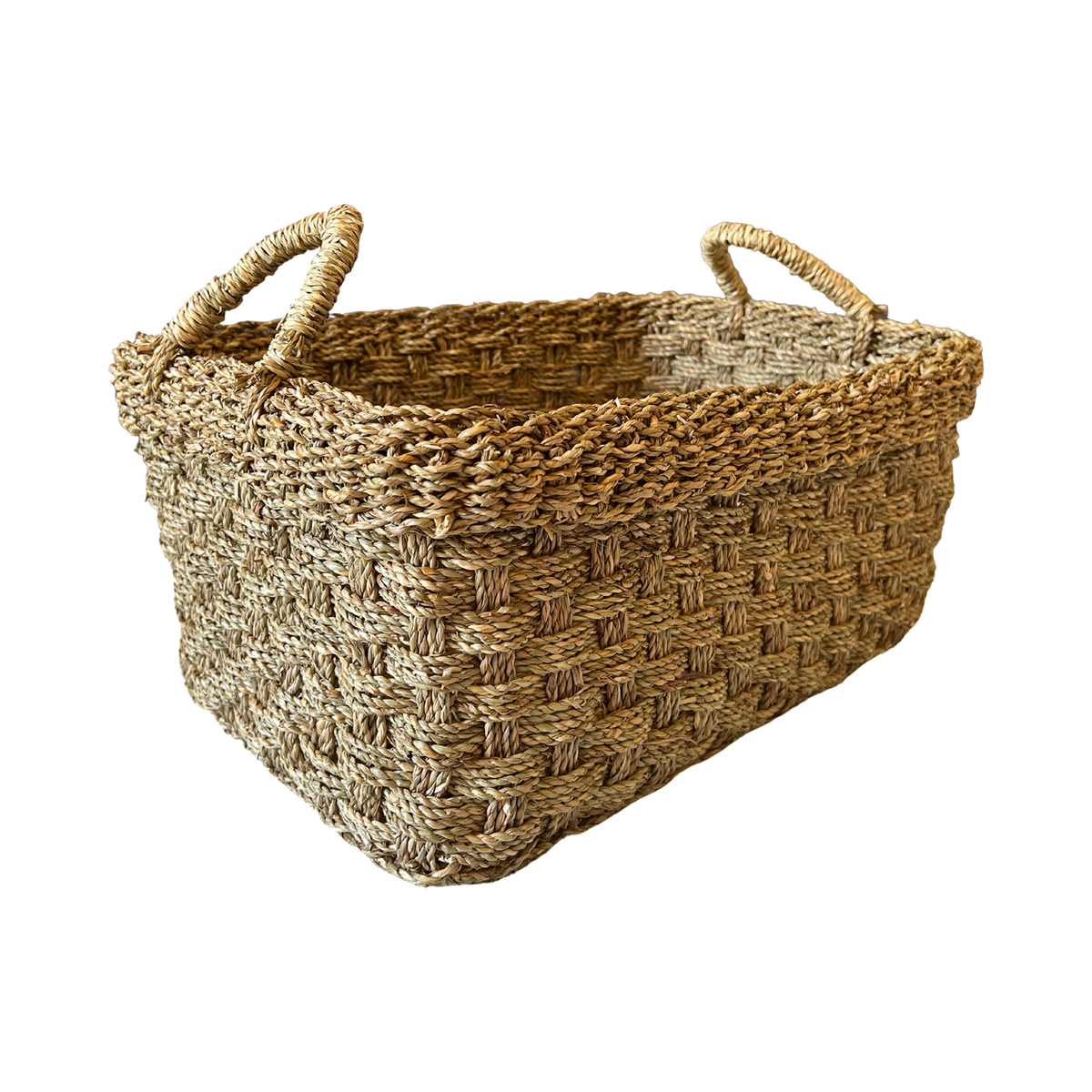Envira Rectangular Seagrass Basket Comeo Home