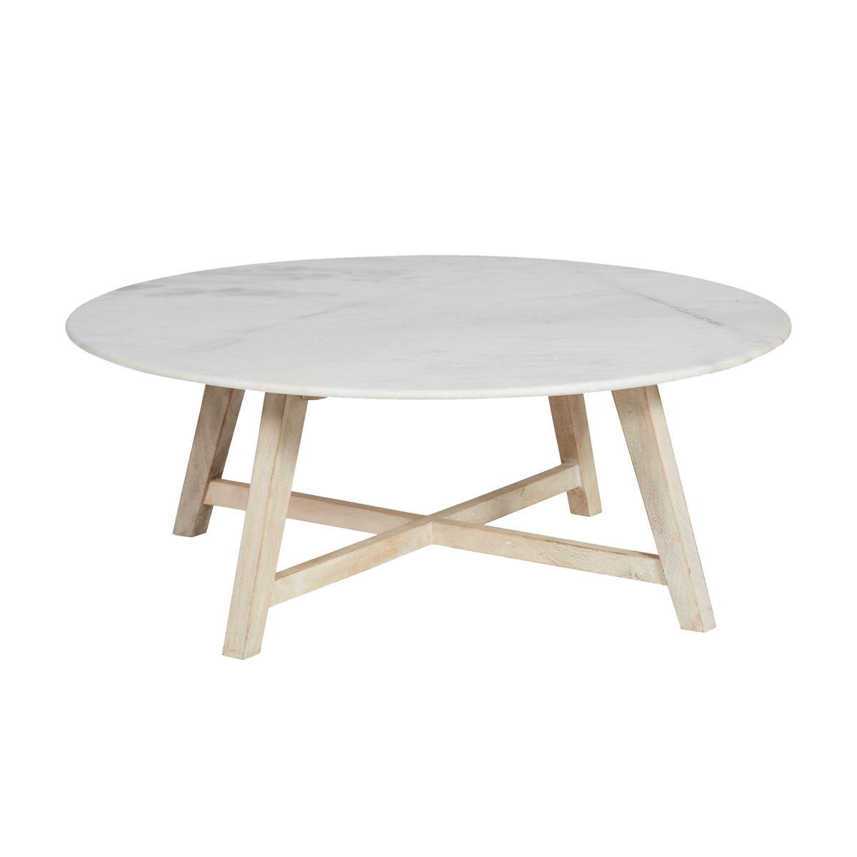 Irving Marble Coffee Table Natural Comeo Home