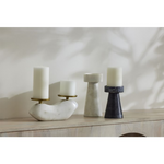Load image into Gallery viewer, Arch Wood Console Table - Lime Wash
