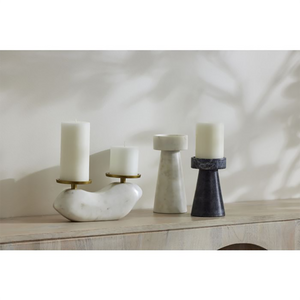 Arch Wood Console Table - Lime Wash