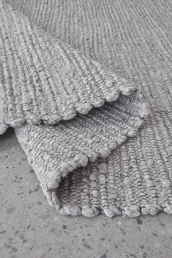 Darren Palmer Bedrock Hand Made Rug - Grey