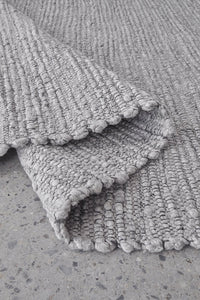 Darren Palmer Bedrock Hand Made Rug - Grey