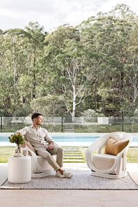 Darren Palmer Bedrock Hand Made Rug - Grey