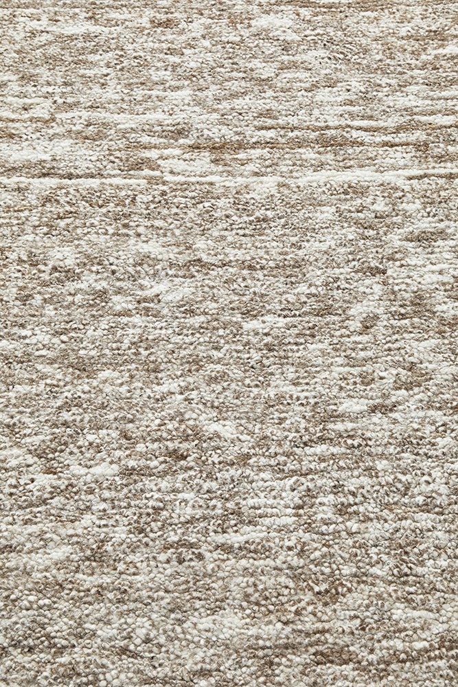 Darren Palmer Travertine Hand Made Wool Rug - Brown