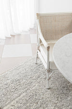 Load image into Gallery viewer, Darren Palmer Travertine Hand Made Wool Rug - Silver
