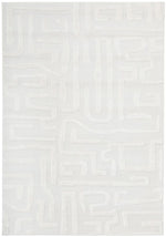 Load image into Gallery viewer, Eloise Power-Loomed Polypropylene Rug - White
