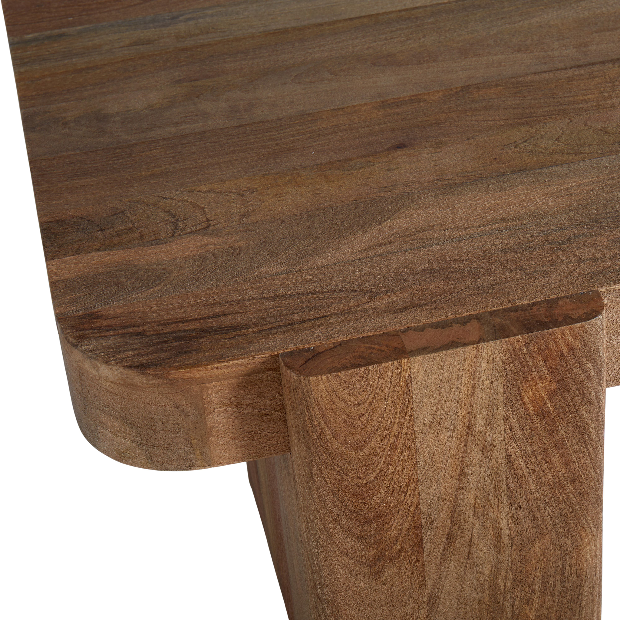 Grand Designs Wooden Block Coffee Table - Natural