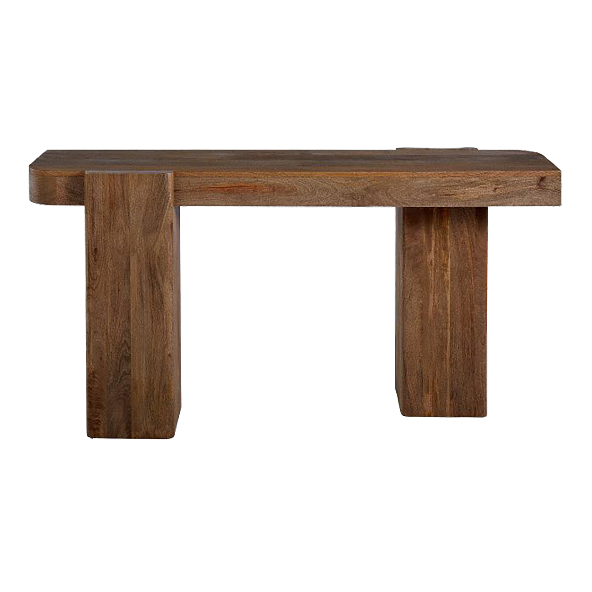 Grand Designs Wooden Block Console Table - Natural