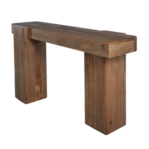 Grand Designs Wooden Block Console Table - Natural