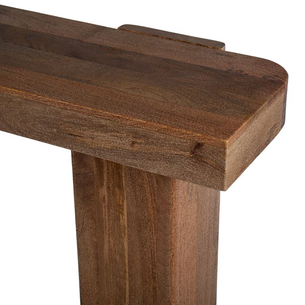 Grand Designs Wooden Block Console Table - Natural