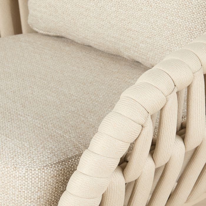 Grand Designs Elwood Outdoor Chair – Cream