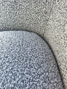 Grand Designs Kinsley Boucle Armchair - White/Black