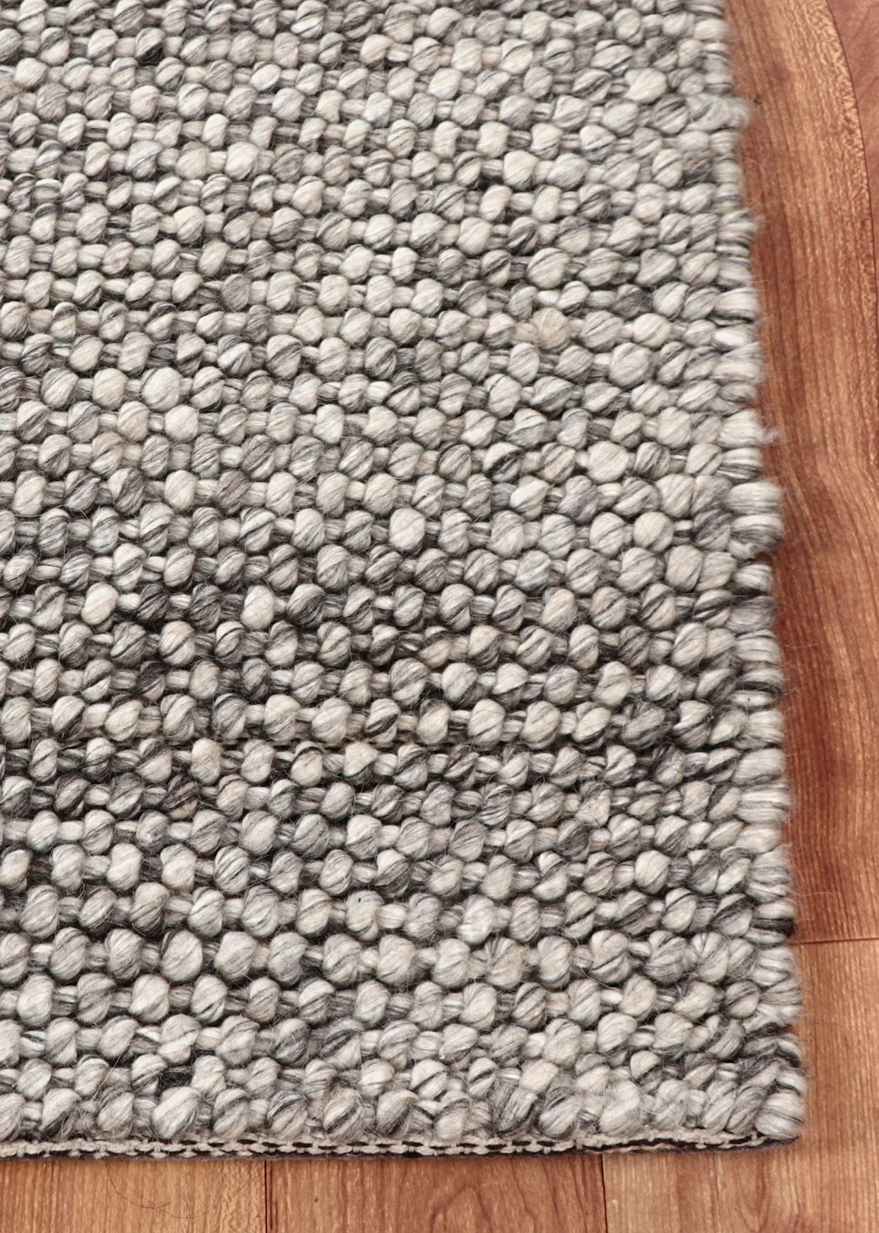Jewel Handmade Rug - Grey