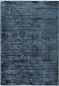 Lazuri Hand Made Viscose Rug - Navy