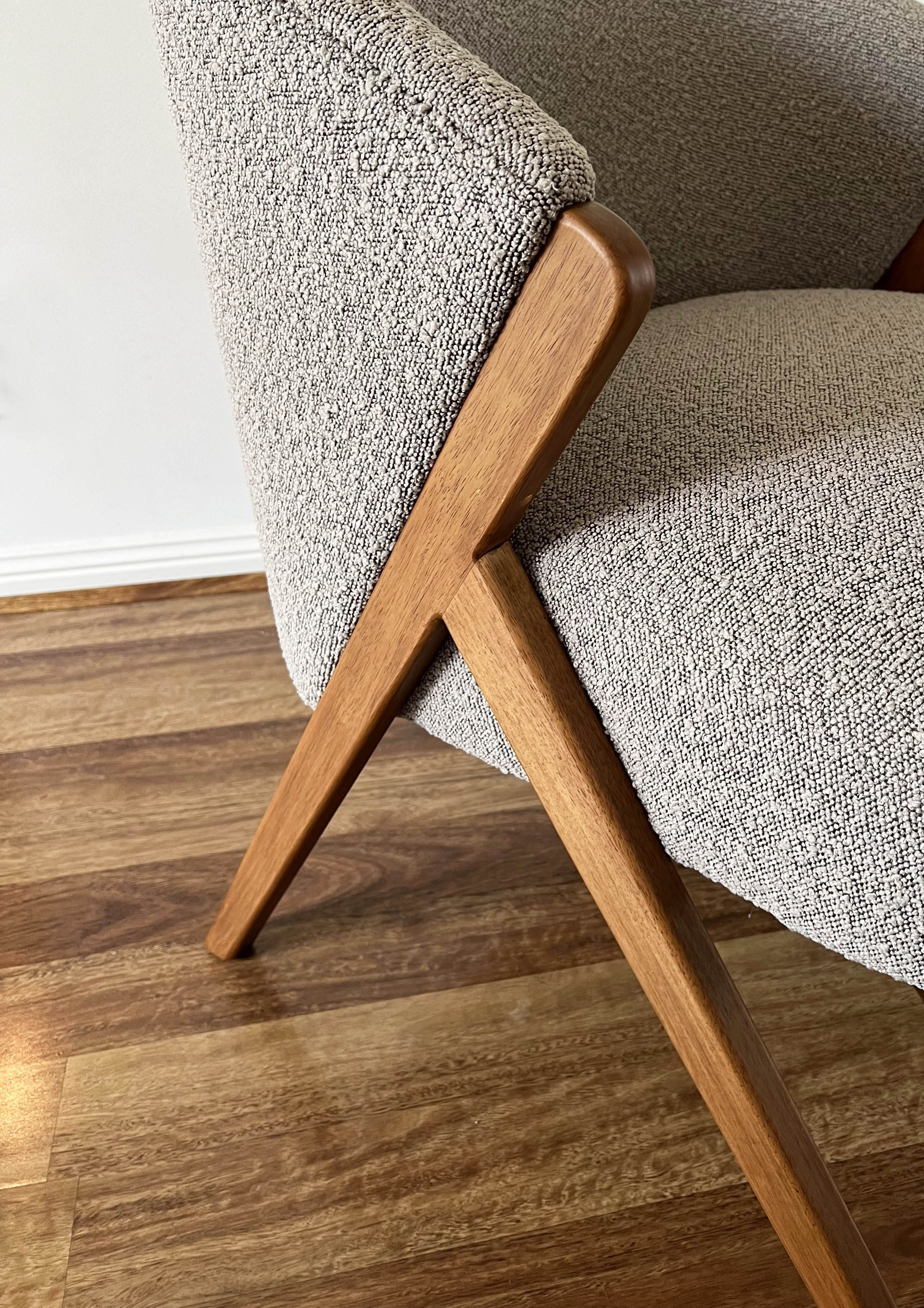 Grand Designs Lennox Boucle Armchair - Mushroom