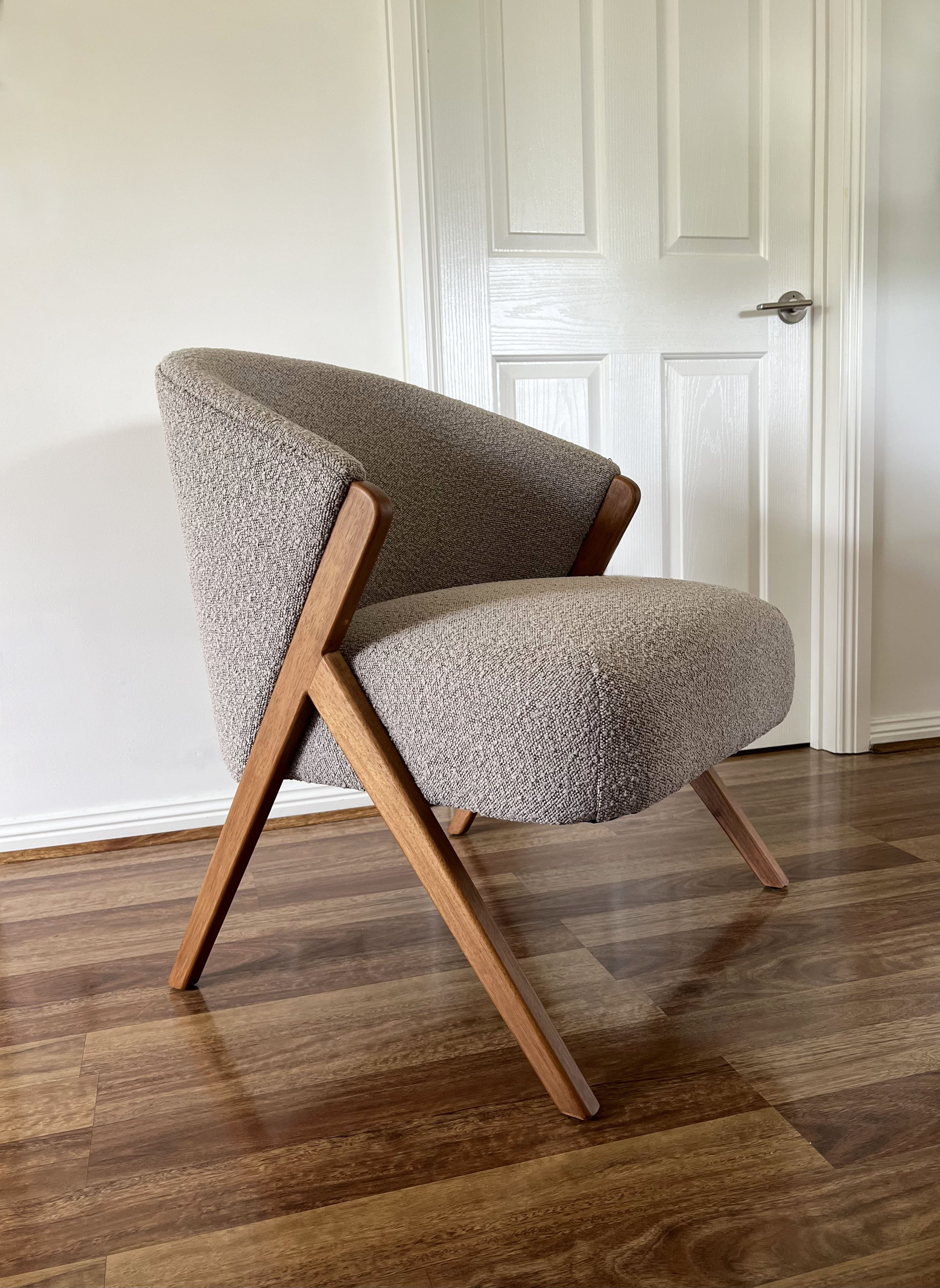 Grand Designs Lennox Boucle Armchair - Mushroom