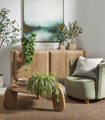 Load image into Gallery viewer, Lionel Round Timber Coffee Table - Brown
