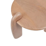 Load image into Gallery viewer, Lionel Round Timber Side Table - Brown
