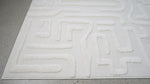 Load and play video in Gallery viewer, Eloise Power-Loomed Polypropylene Rug - White
