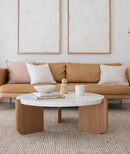 Sandra Hand Made Wool And Jute Rug - Natural