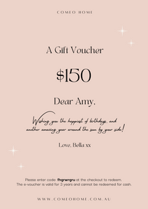 Comeo Home Gift Card / Gift Voucher