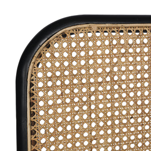 Selby Rattan Dining Chair - Black