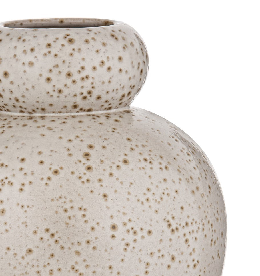 Aesop Handmade Ceramic Vase - Oatmeal