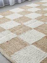 Load image into Gallery viewer, Azure Hand Made Jute Rug
