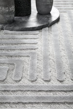 Load image into Gallery viewer, Bovie Dual Pile Rug - Silver
