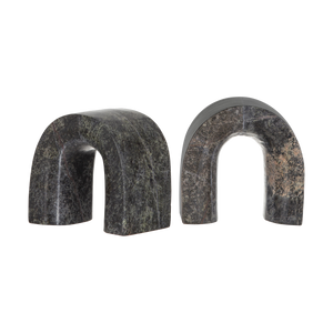 Boyd Arch Stone Set Of 2 Book Ends Sculpture