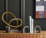 Load image into Gallery viewer, Boyd Arch Stone Set Of 2 Book Ends Sculpture
