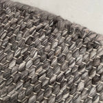 Load image into Gallery viewer, Callen Round Handmade Rug - Dark Grey
