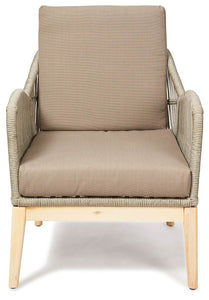 Carter Outdoor Timber Lounge Chair - Natural