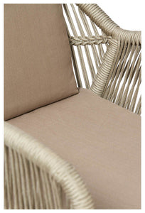 Carter Outdoor Timber Lounge Chair - Natural