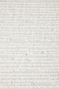 Chloe Power-Loomed Polypropylene Rug - White