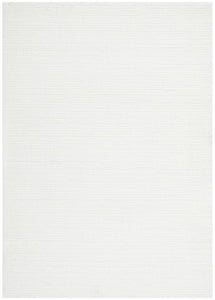 Chloe Power-Loomed Polypropylene Rug - White