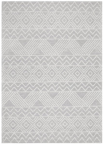 Ciara Hand Made Wool Rug - Grey