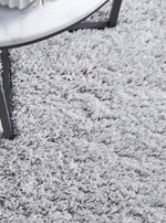 Load image into Gallery viewer, Cloud Soft Shag Style Rug - Silver
