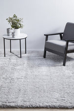 Load image into Gallery viewer, Cloud Soft Shag Style Rug - Silver
