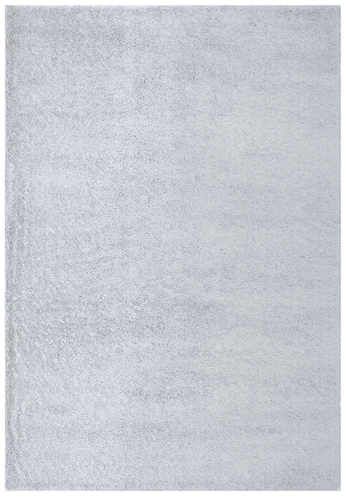 Cloud Soft Shag Style Rug - Silver