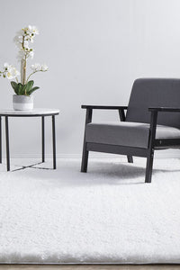 Cloud Soft Shag Style Rug - White