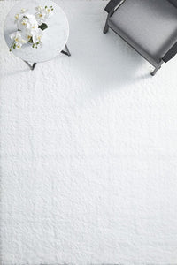 Cloud Soft Shag Style Rug - White