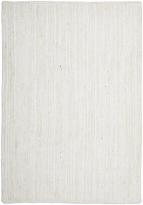 Coast Hand Made Jute Rug - White Wash