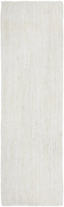 Coast Hand Made Jute Rug - White Wash