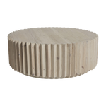 Load image into Gallery viewer, Cornel Round Timber Coffee Table - Natural
