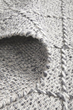 Load image into Gallery viewer, Dante Hand Made Wool Rug - Grey
