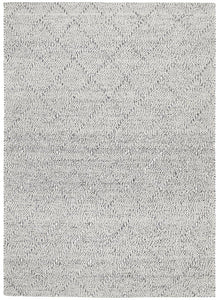 Dante Hand Made Wool Rug - Grey
