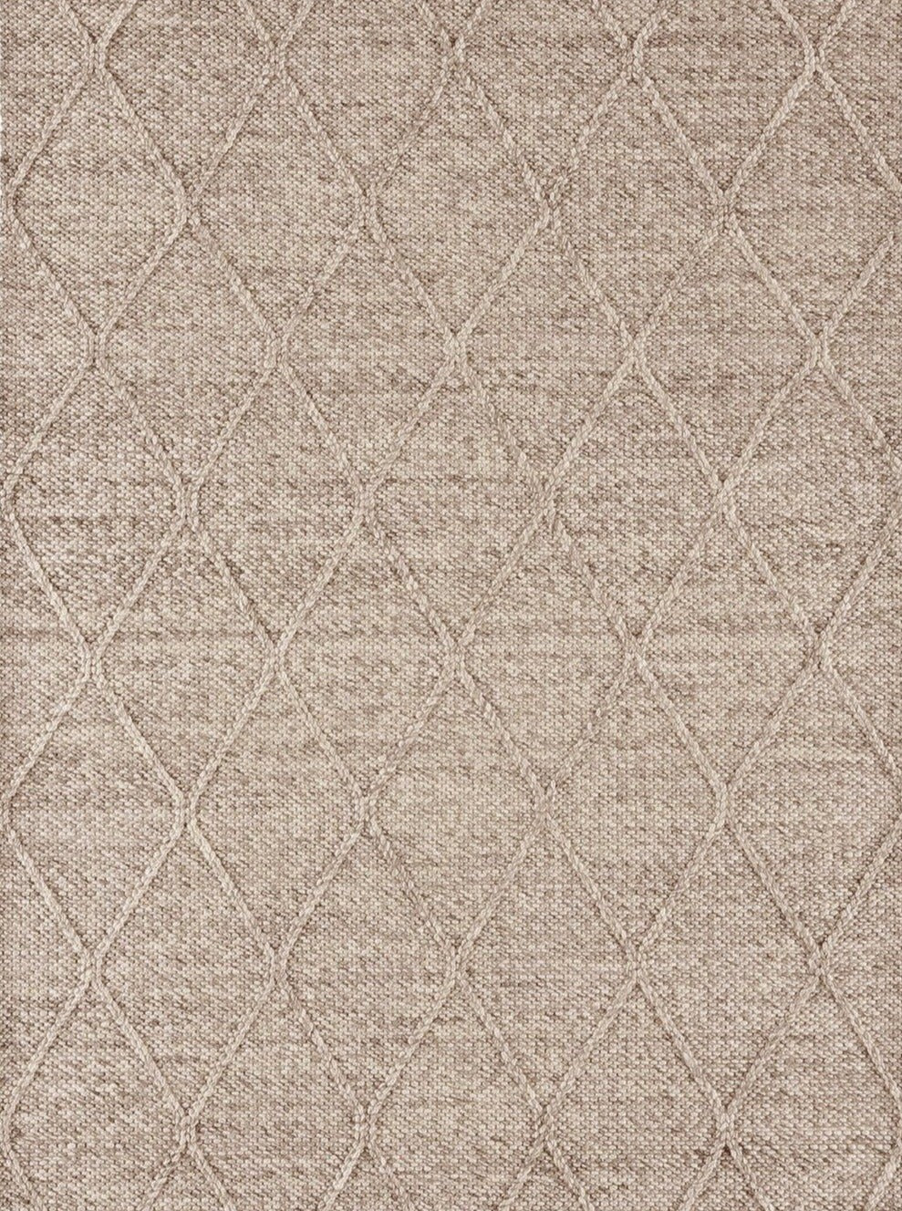 Diamond Handmade Rug - Beige