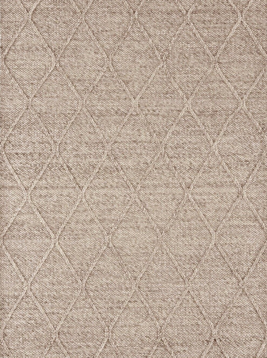 Diamond Handmade Rug - Beige – Comeo Home