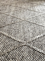 Load image into Gallery viewer, Diamond Handmade Rug - Grey
